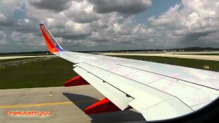 Southwest Airlines Taxi and Takeoff Southwest Florida Intl [upl. by Zetram213]