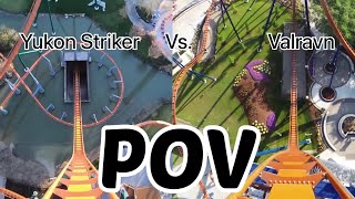 Yukon Striker Vs Valravn  Side By Side POV [upl. by Derfla]