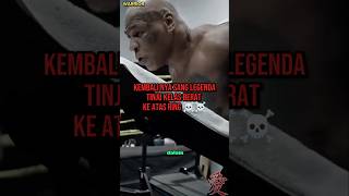 Kembali nya sang legenda ke atas ring ☠️🤯 boxing miketyson tinju mike petinjudunia [upl. by Tildi516]