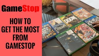 How To Trade Games At GameStopGet More Money [upl. by Nnylecyoj581]