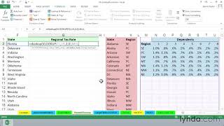 Excel Tutorial  Nesting LOOKUP functions [upl. by Downes883]