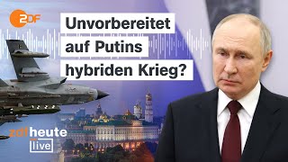 Abhörskandal bei Luftwaffe Wie Russland Spionage gegen Deutschland einsetzt  ZDFheute live [upl. by O'Donovan]