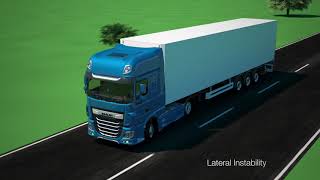 DAF Vehicle Stability Control explained [upl. by Aguste]