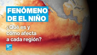 ¿Qué es el fenómeno de El Niño y cómo puede llevar al mundo a un nuevo récord de temperatura [upl. by Leandra]