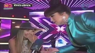 Belinda habla de su caida en quotEl Factor Xquot [upl. by Korfonta]