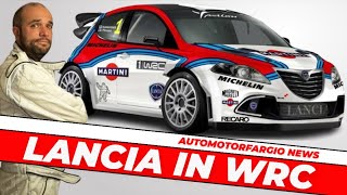 LANCIA TORNA NEI RALLY  AutoMotorNews [upl. by Ada985]