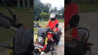 Lady rider with tvs ronin 225 shorts youtubeshorts trending shortsvideo viralvideo shortvideo [upl. by Ahtnamys]