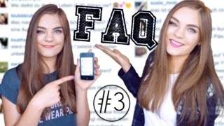 FAQ 3 ♡ Studium Videos aufhören Buch oder Film größter Wunsch YouTube mit 13 [upl. by Yatnuahs]