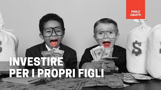 Quali investimenti per minori  Buono postale fondo pensione oro etf [upl. by Nightingale549]