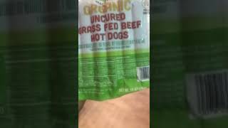 Trader Joe’s uncured Grass Fed Beef Hot Dogs [upl. by Uy]