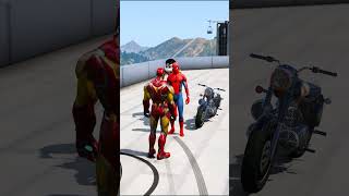 H2R BIKE CHALLENGE SPLENDOR AND BULLET BIKE gta5 shorts [upl. by Ralina435]