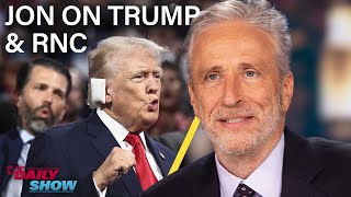 Jon Stewart Tackles the RNC and Trump Assassination Attempt  The Daily Show [upl. by Llerud]