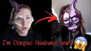 Corpse Husband Makeup SFX and Vlog [upl. by Ecinad]