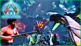 ASCENDANT SHOTGUN vs LAVA CAVE  Ark Survival Ascended [upl. by Etem982]