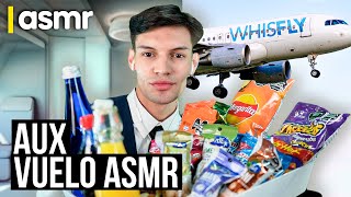 ASMR español roleplay auxiliar de vuelo [upl. by Anh]