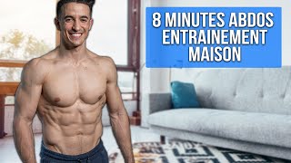 Ventre plat Abdos Exercices Maison en 8 minutes [upl. by Savadove]