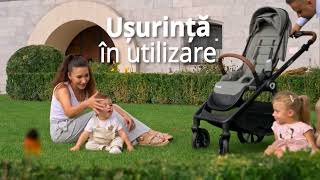 Carucior modular 3in1 Coccolle Aspen cu Scoica iSize Coccolle Knox  smartbabyro [upl. by Asirram]