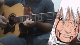 Samidare Naruto Shippuden Acoustic Guitar Cover [upl. by Anilatak]