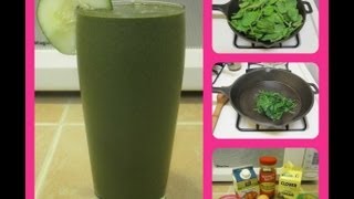 Green Veggies bad for Thyroid  Green Smoothie Recipe [upl. by Emyle]