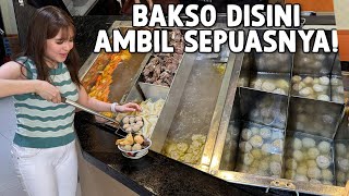 JUALAN BAKSO BOLEH AMBIL SEPUASNYA SAMPE MANGKOK LUBER [upl. by Nirok]