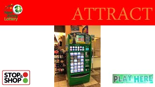 New Jersey Lottery Vending Machine  Attract Mode [upl. by Tan928]