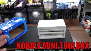 Kobalt MINI Tool Box  Cool or Pointless [upl. by Kopple848]