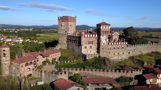 Incredible Medieval Castle for Sale  Piedmont Italy w Romolini Immobiliare 1000 yrs of history [upl. by Adnahsor]