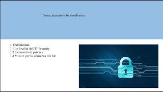 La Sicurezza Informatica  Parte I [upl. by Ettedualc425]