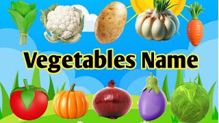 सब्जियों के नाम हिंदी और अंग्रेजी में  Vegetables Name  Sabjiyon Ke naam vegetables ytshorts [upl. by Lledor]