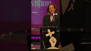 Stevie Wonder and Georgia church sing Happy Birthday to Kamala Harris  VOA News [upl. by Dlonyer]