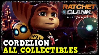 Cordelion All Collectibles in Ratchet amp Clank Rift Apart Gold Bolts Spybots Armor [upl. by Oika]