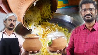 POT BIRYANI MAKING  Homely Pot Biryani  Manikonda  Hyderabad  Clay Pot Chicken Biryani Recipe [upl. by Korenblat641]