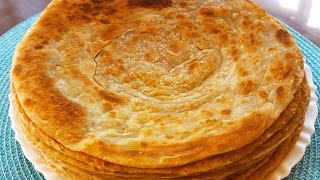 HOW TO MAKE SOFT LAYERED CHAPATI LACHHA PARATHA RECIPEKENYAN CHAPATI [upl. by Dulcia]