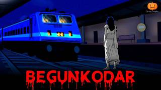 Begunkodar Railway Station Horror Story  Scary Pumpkin  Hindi Horror Stories  Real Horror Story [upl. by Yentterb]