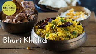 Khichdi Recipe  Makar Sankranti ki Bhuni Khichdi  How to make khichdi [upl. by Novaat]