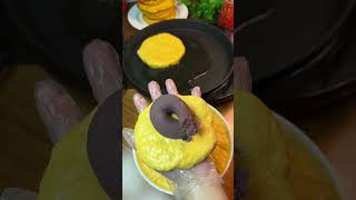 Pumpkin yeast cakes are nutritious and delicious streetfood delicious satisfyingvideo [upl. by Curt84]