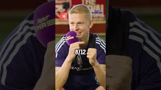 ZINCHENKO has UNLIMITED FOOTBALL KNOWLEDGE 🔥 STATSports shorts soccer [upl. by Burack485]