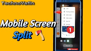 📱Split Screen in your Android Phone  Samsung OnePlus Realme Vivo Oppo Motorola Mi 1000 👍 [upl. by Glenden490]