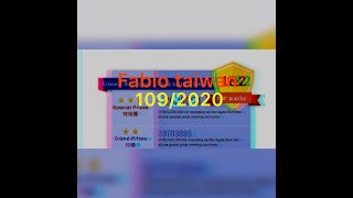 Fabio Taiwan 2020 Lottery taiwan spot fabio [upl. by Aileahcim526]