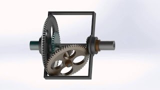 Humpage Gears Reducer animation [upl. by Marcy]