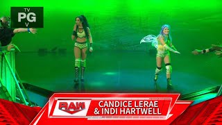 Candice LeRae amp Indi Hartwell Entrance  WWE Monday Night Raw December 11 2023 [upl. by Liane721]