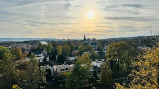 Jesienny Widok Czeski i Polski Cieszyn 🇵🇱🇨🇿 [upl. by Aubry495]