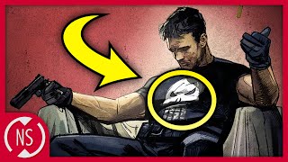 Origin of The PUNISHER Skull Logo  Comic Misconceptions  NerdSync [upl. by Cigam]