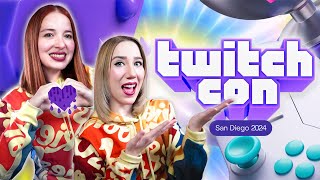 TwitchCon 2024 en San Diego 💜  Alex y Tely Vlog [upl. by Goldie]