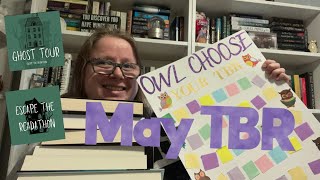 May 2023 TBR”Owl Choose Your TBR” 3 [upl. by Hgielak206]