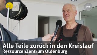 RessourcenZentrum Oldenburg – Alle Teile zurück in den Kreislauf  ReparaturRat Oldenburg [upl. by Eselahc]