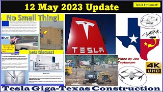 Discuss Trumpf Bend Machines AIDA Progress amp Megapack Work 12 May 2023 Giga Texas Update 0735AM [upl. by Burt669]