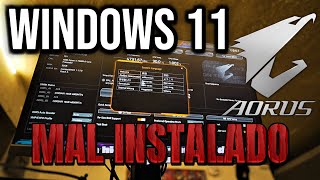 Instale Windows 11‼️MAL‼️en la memoria equivocada en mi nueva PC armada desde 0 Cambio TODO‼️😒 [upl. by Kristal36]