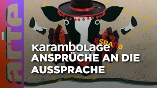 Französisch sprechen wie quoteine spanische Kuhquot  Karambolage España  ARTE [upl. by Daisey507]