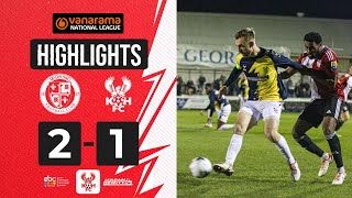 📺 HIGHLIGHTS  5 Mar 24  Woking 21 Harriers [upl. by Aninep]